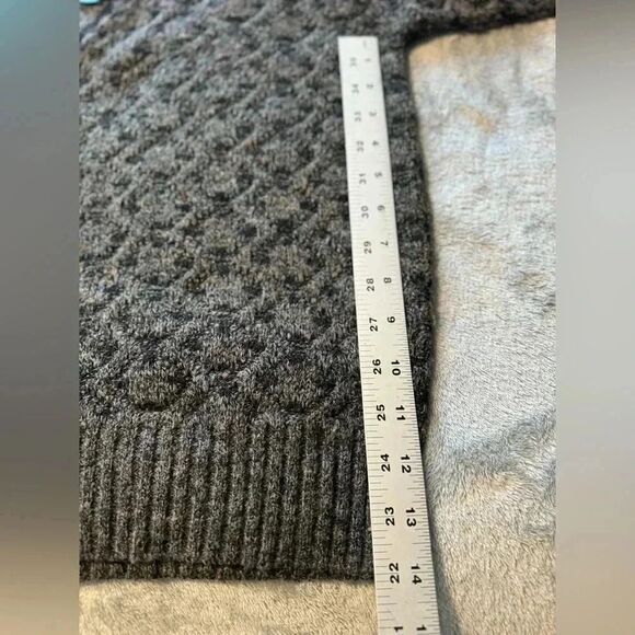 Vintage London Fog Holiday Sweater | Size XL | Gray - Picture 5 of 6
